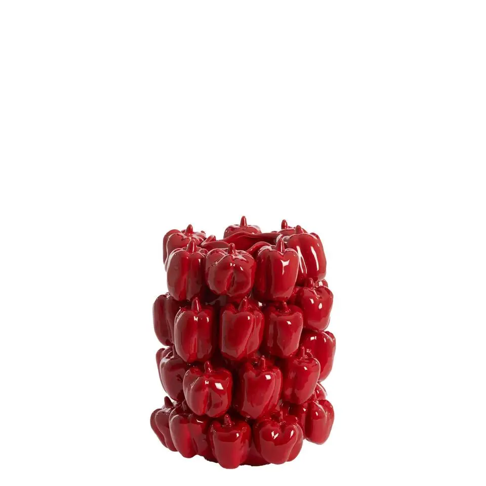 Vaas Bellpepper - Rood - 23,5x23x32,5cm