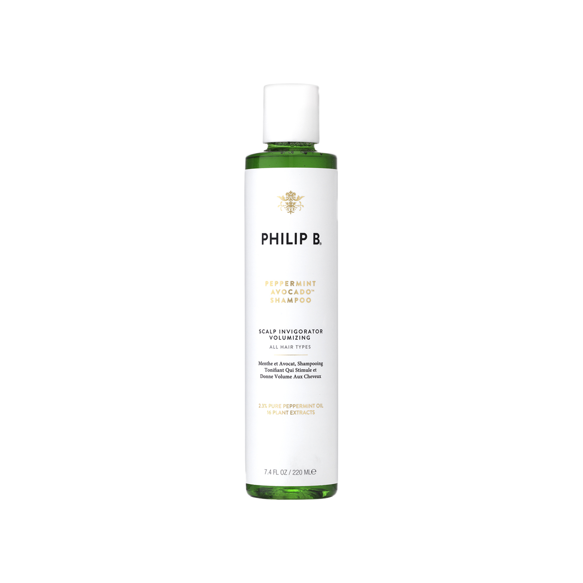 Peppermint & Avocado Shampoo 220ml