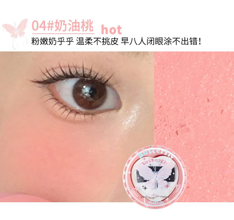 FLORTTE - Butterfly Series Blush Cream - 4 kleuren (2-5)