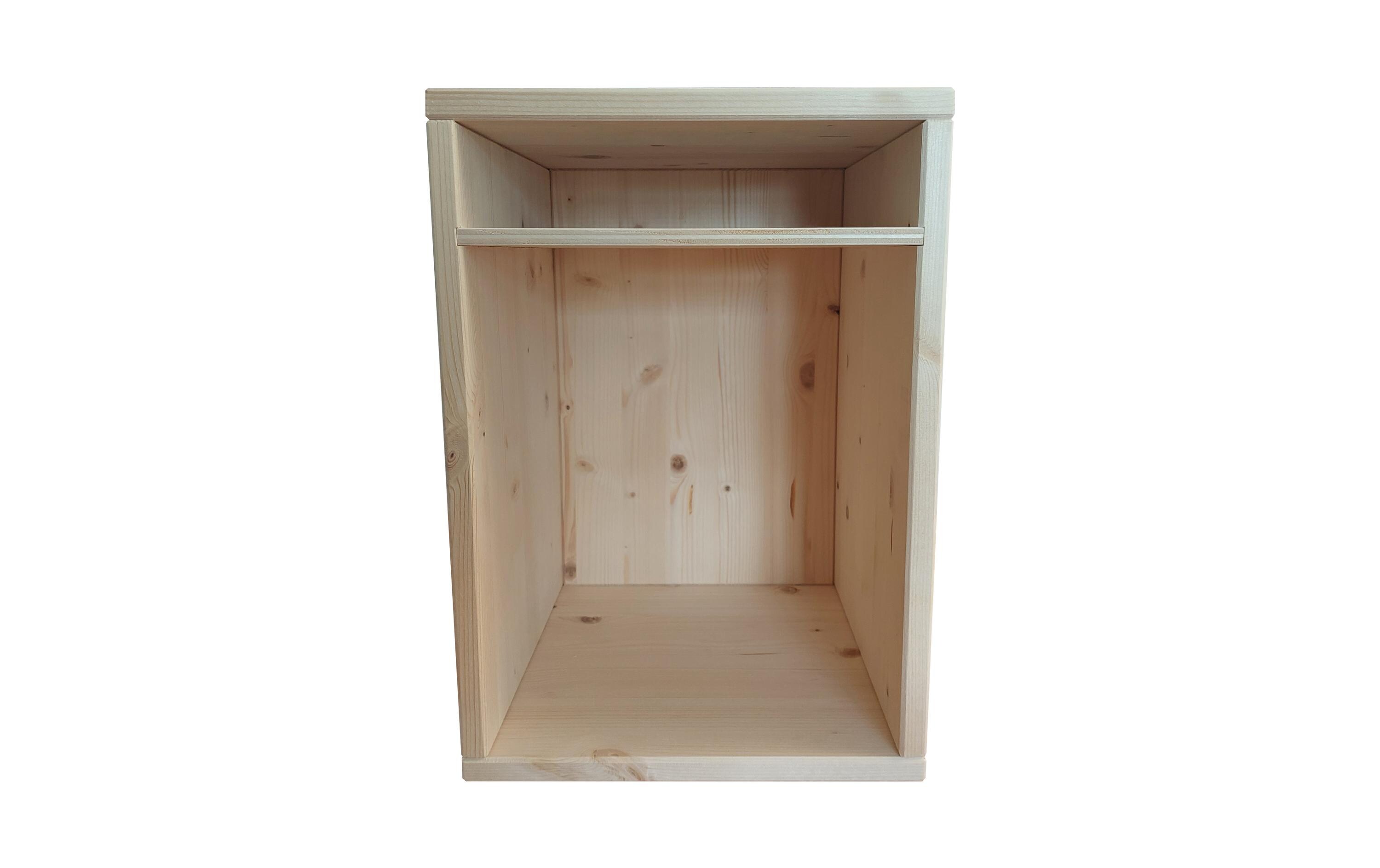 Hocker Sitz- und Aufbewahrungshocker NatureHocker mit Ablage für Schule und Kindergarten – perfekt für Churermodell