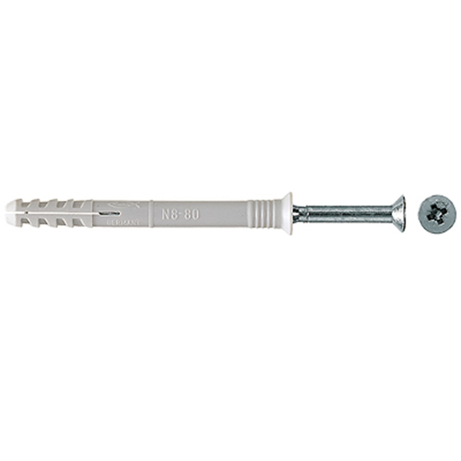 Fischer 50354 Nagelplug/slagplug NS met verzonken kop - 6 x 40mm (50st)