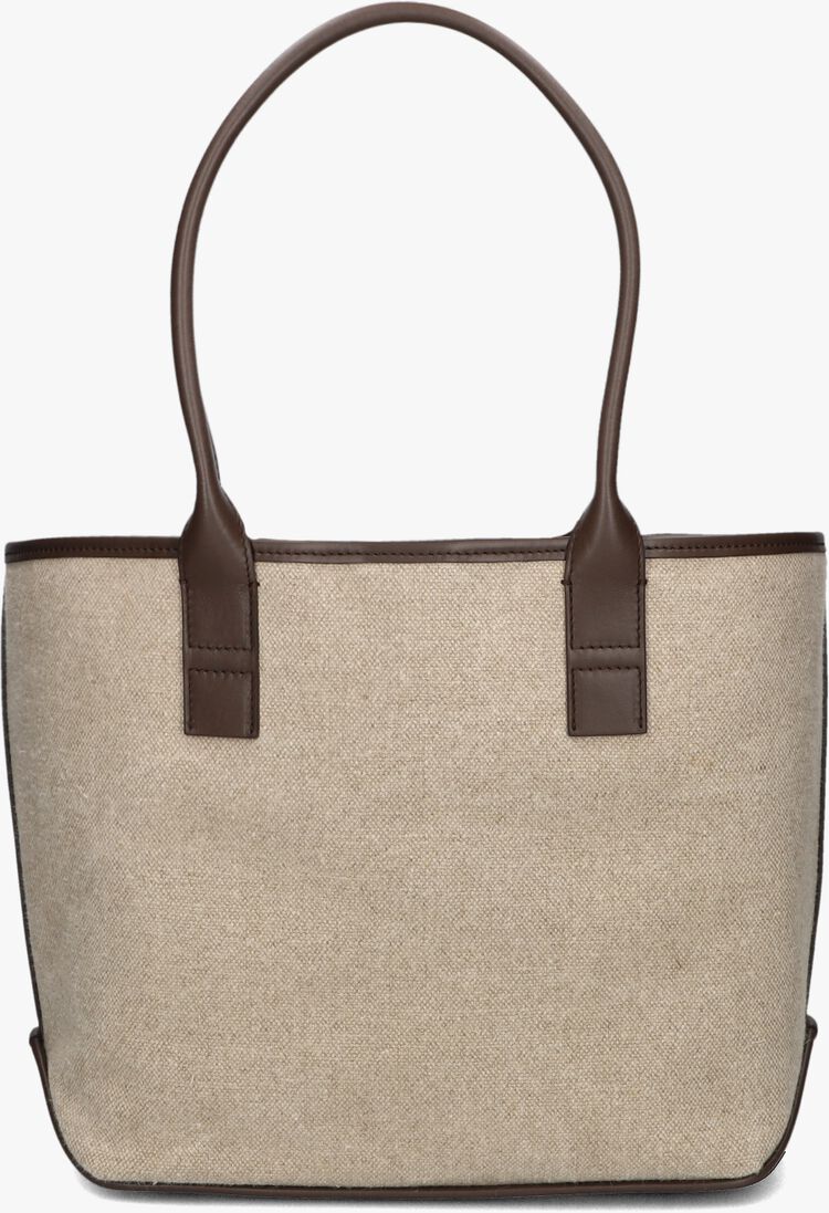 beige hogan shopper address shopping piccola tessuto