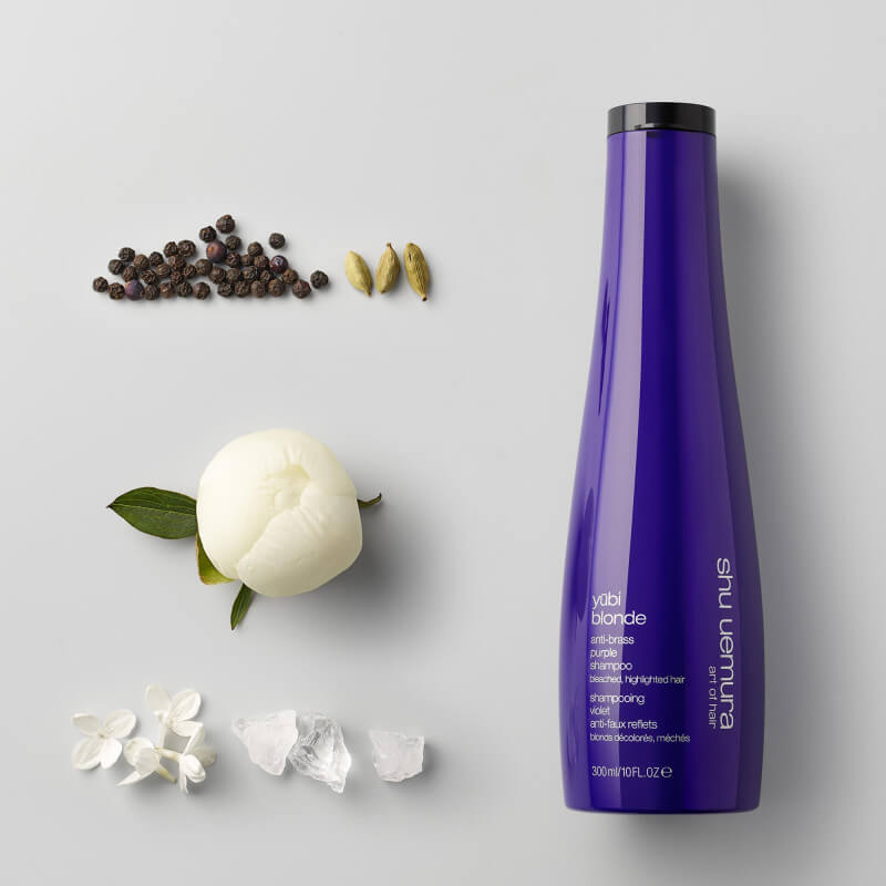 Rituel shampooing + conditionneur anti-reflets Yubi Blonde Shu Uemura