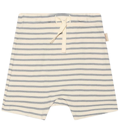 Petit Piao Shorts - Rib - Modal - Blåe Mist