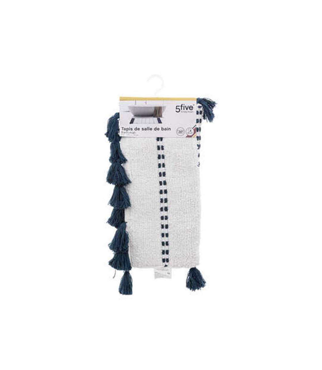 Tapis Déco de Salle de Bains Solar 50x75cm Pétrole