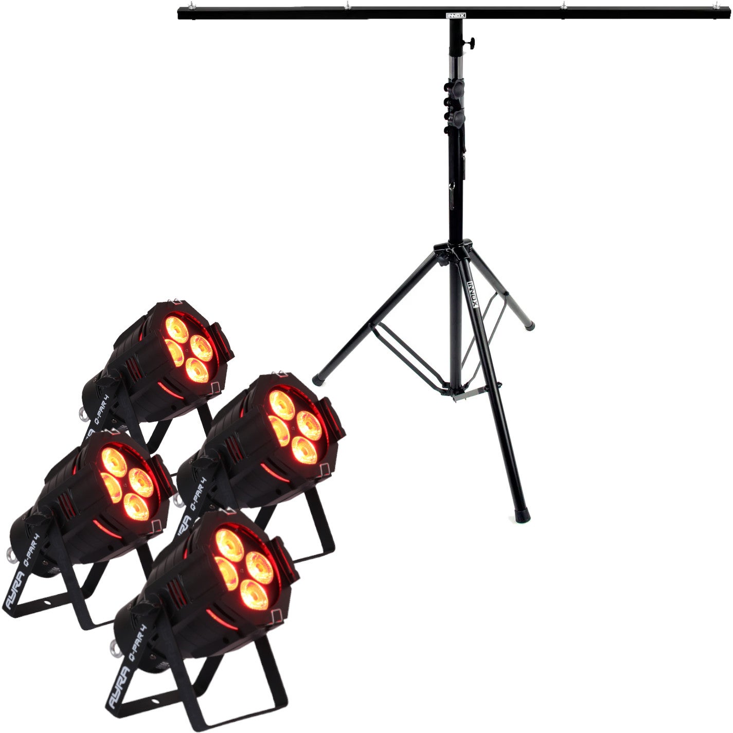 Ayra Q-Par 4 complete LED lichtset
