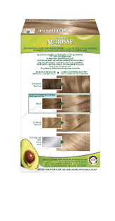 Garnier Nutrisse Crème Permanente Haarverf 8 Lichtblond 1ST