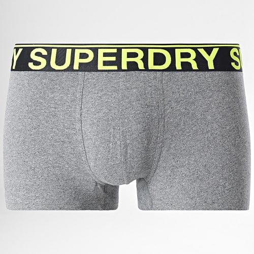 Lot De 3 Boxers Classic Gris Chiné
