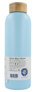 Waterdrop Roestvrijstalen Drinkfles Turquoise 600ml 1ST
