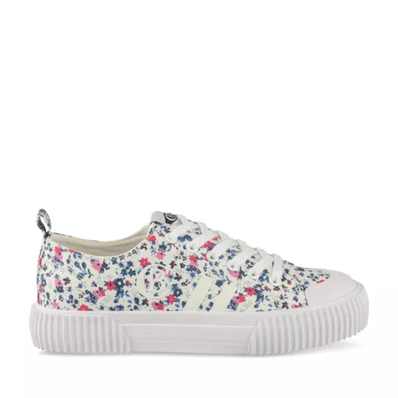 Baskets BLANC COTTON BELT