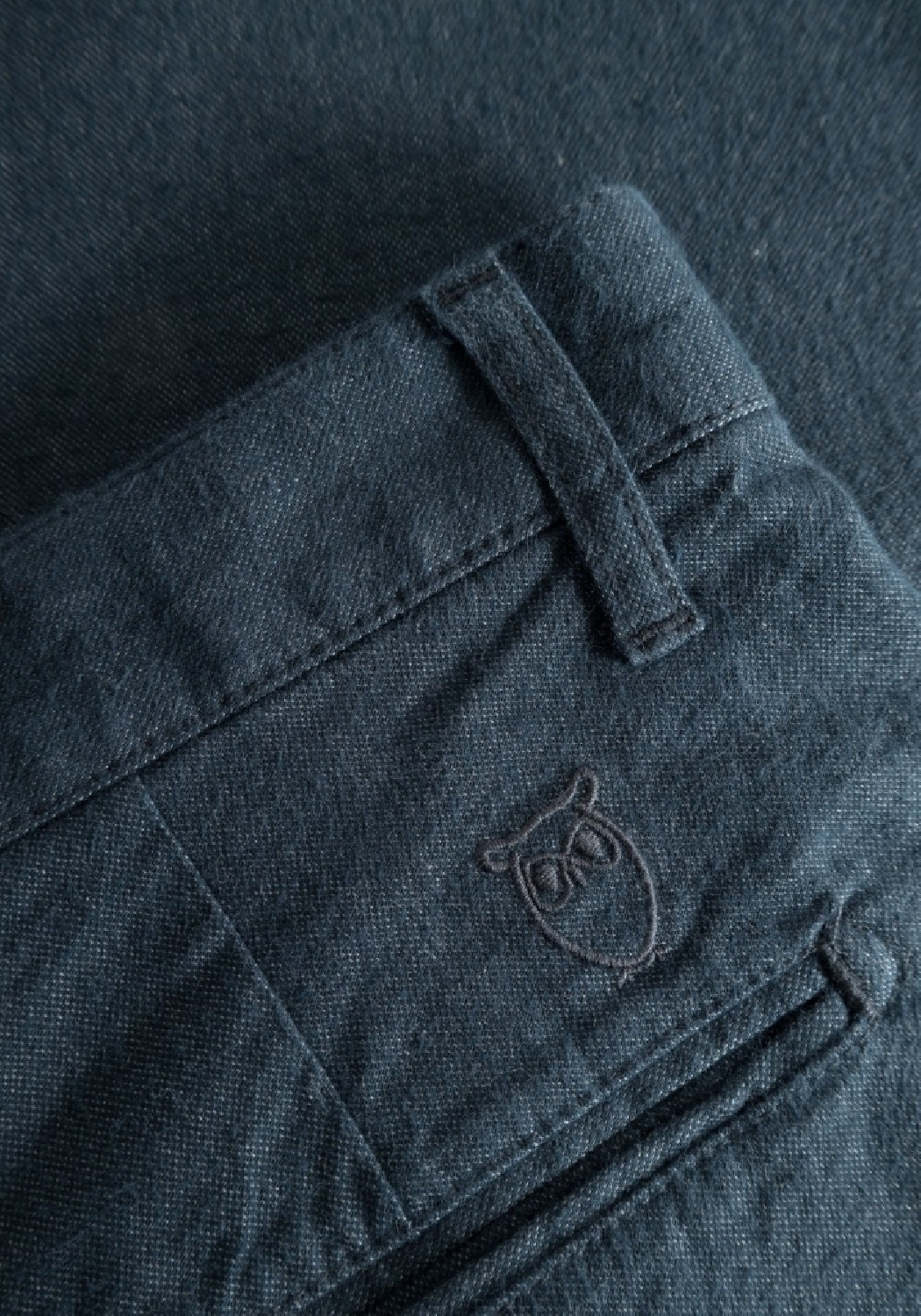 Knowledge Cotton Apparel Chinos Knowledge Cotton Apparel Chuck The Brain Flannel Twill