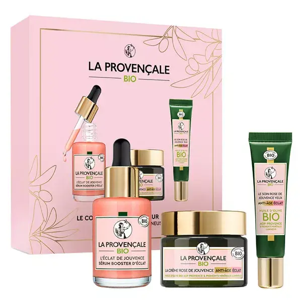 Conjunto de Presente Ativador de Radiância Rosa La Provençale Bio