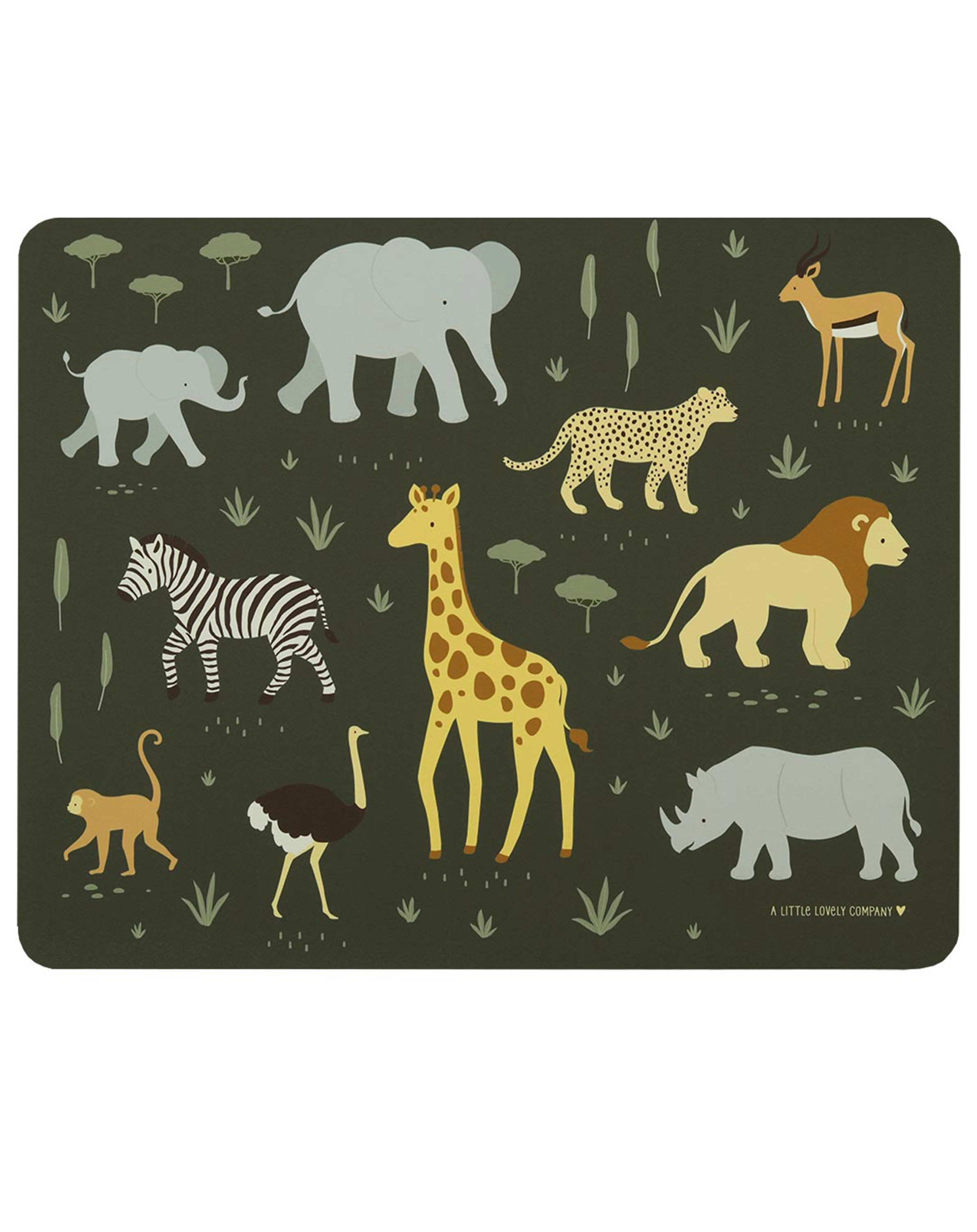 Tischset SAVANNA (43x34) in grün