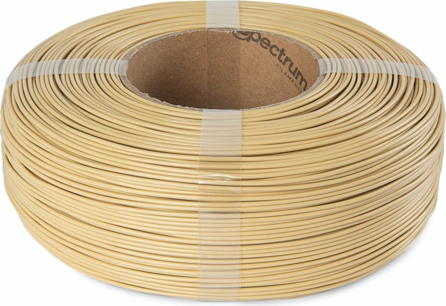 Spectrum  ReFill Premium PLA High Speed Latte Beige, 1,75 mm / 1000 g    PLA ohne Spule für den Hochgeschwindigkeitsdruck in Latte Beige