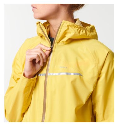 Veste Imperméable Kiprun Rain 500 Jaune
