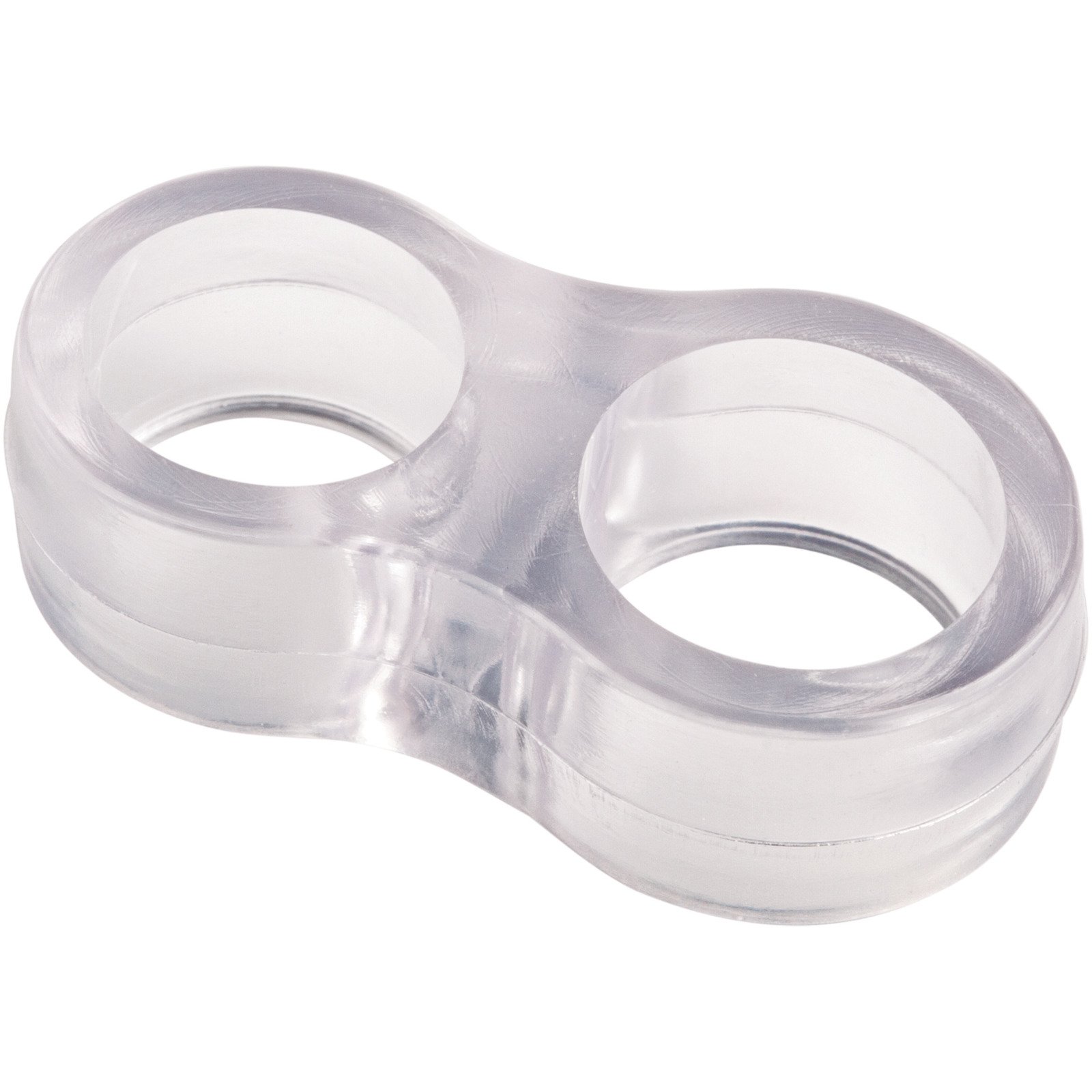 Türklinkenpuffer, 4 Stück, transparent