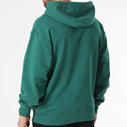 Sweat Capuche Relaxed Graphic 38479 Vert