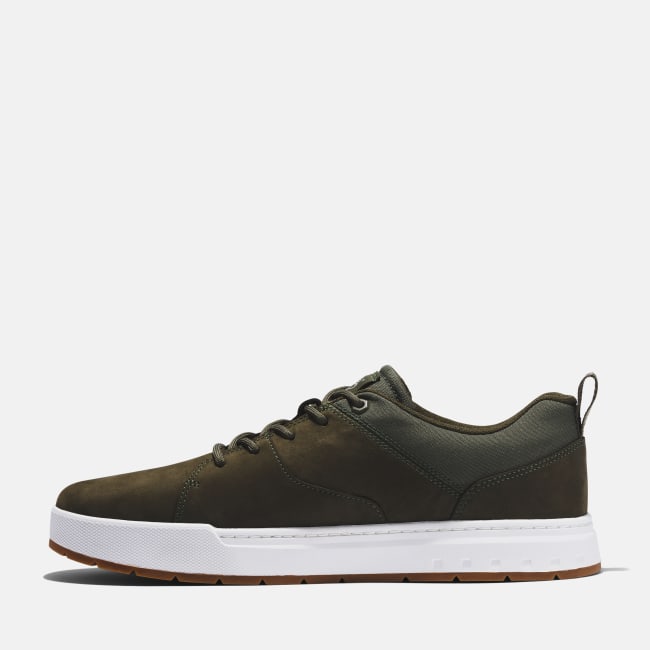 Scarpa Oxford Maple Grove da Uomo in verde scuro