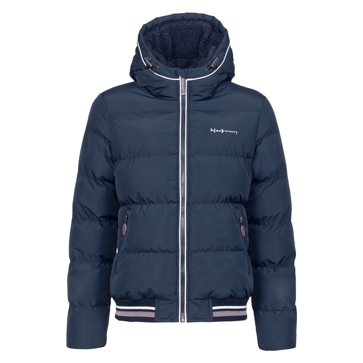 black forest kids Steppjacke mit Reflex  - navy - 98-104