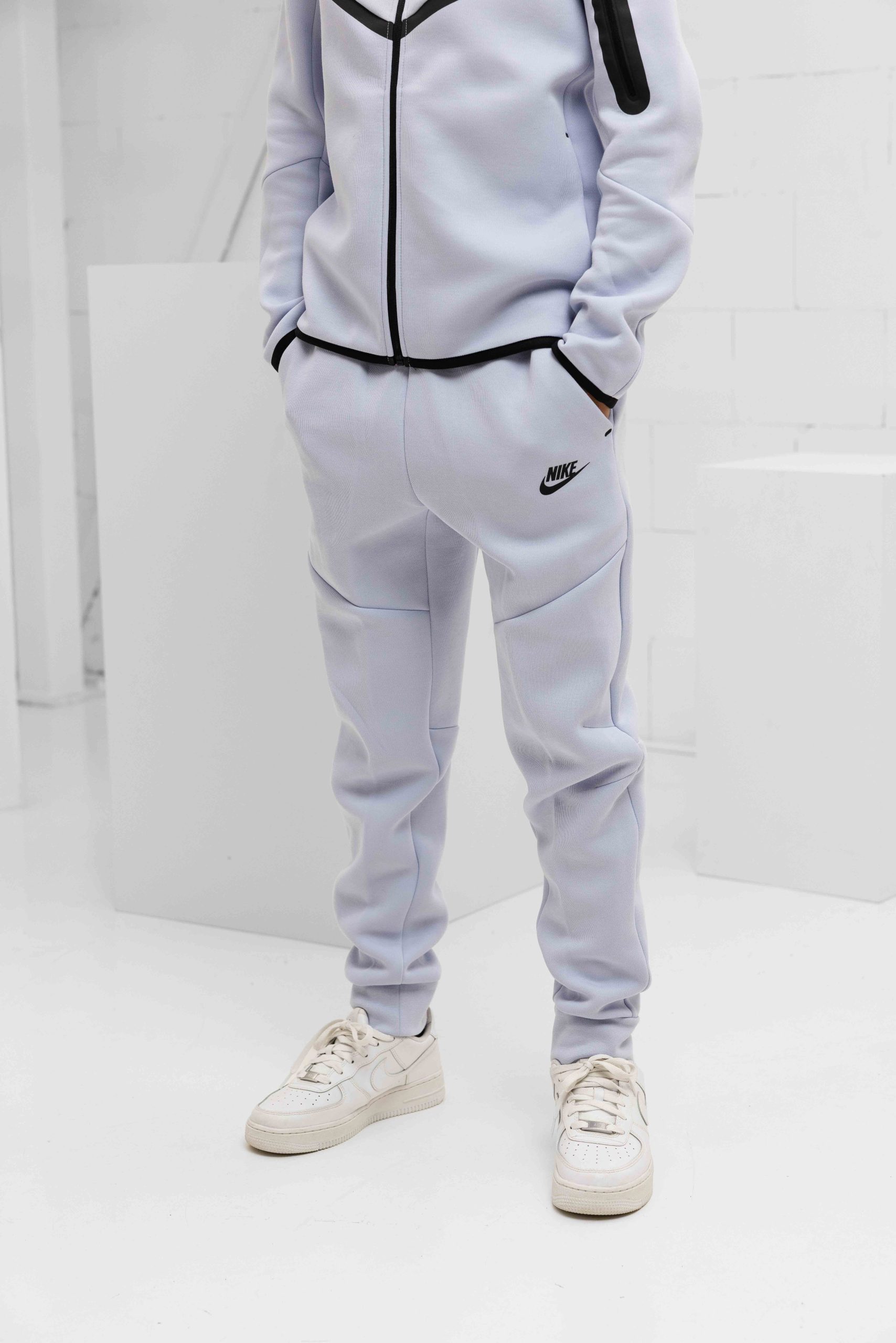 Nike Tech Fleece Trainingspak Kids Lichtpaars