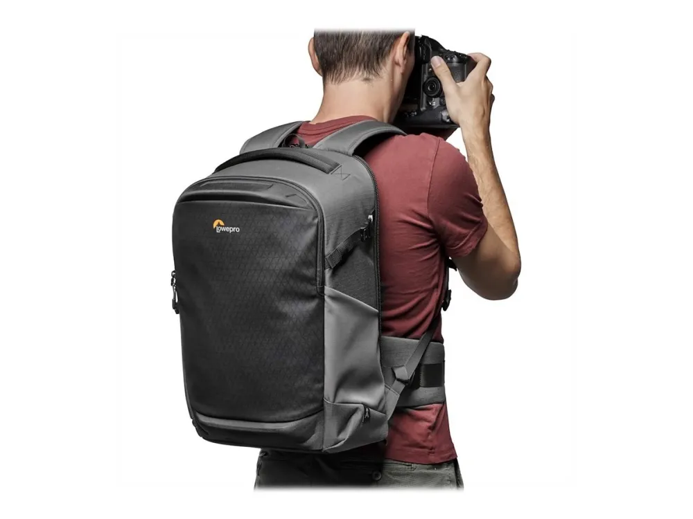 Lowepro Flipside 400 AW III - Rygsæk til digitalkamera med objektiver - 600D ripstop polyester, 600D polyester, 150D 148T polyester Canvex - mørkegrå - 15