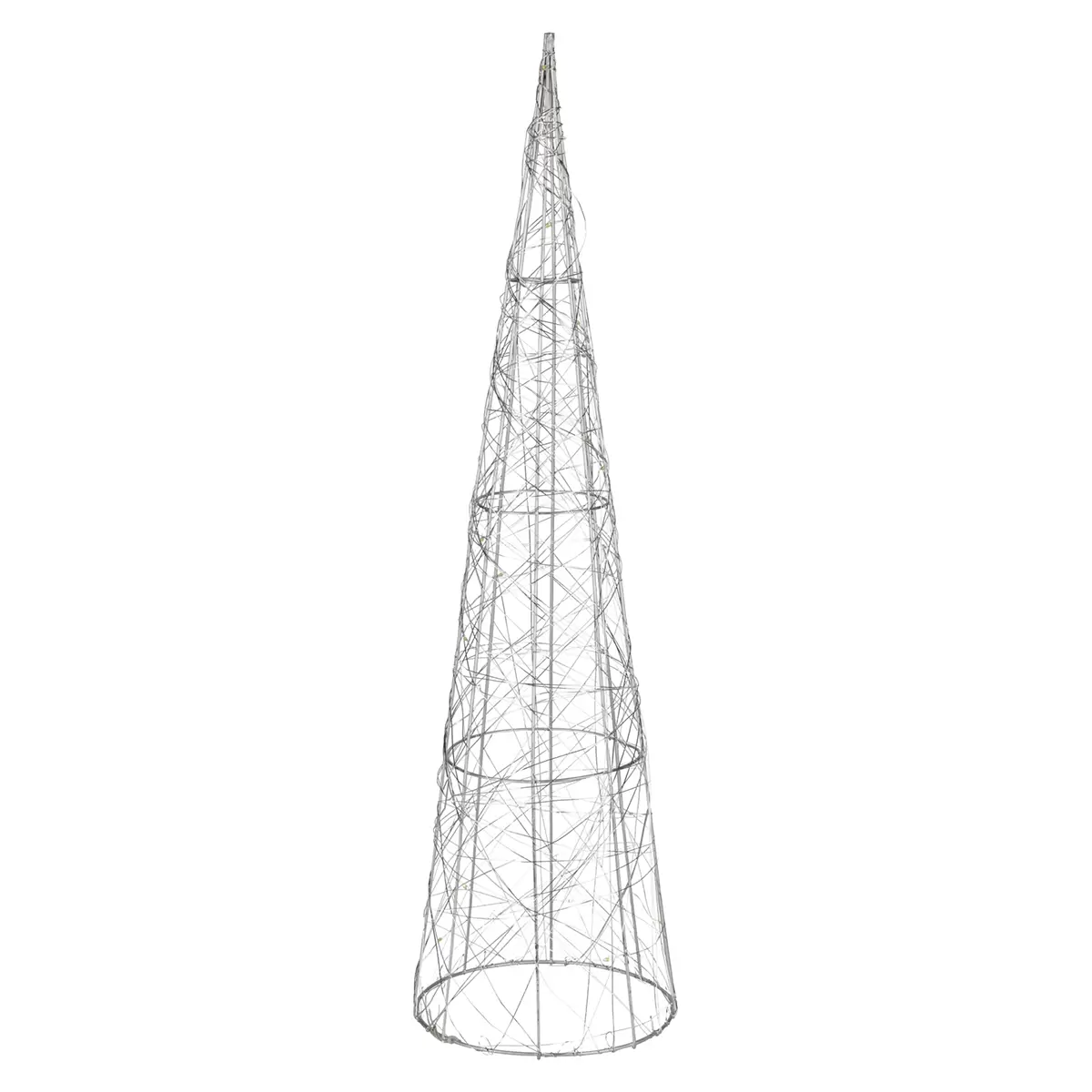 LED-Baum LED-Cone Silber