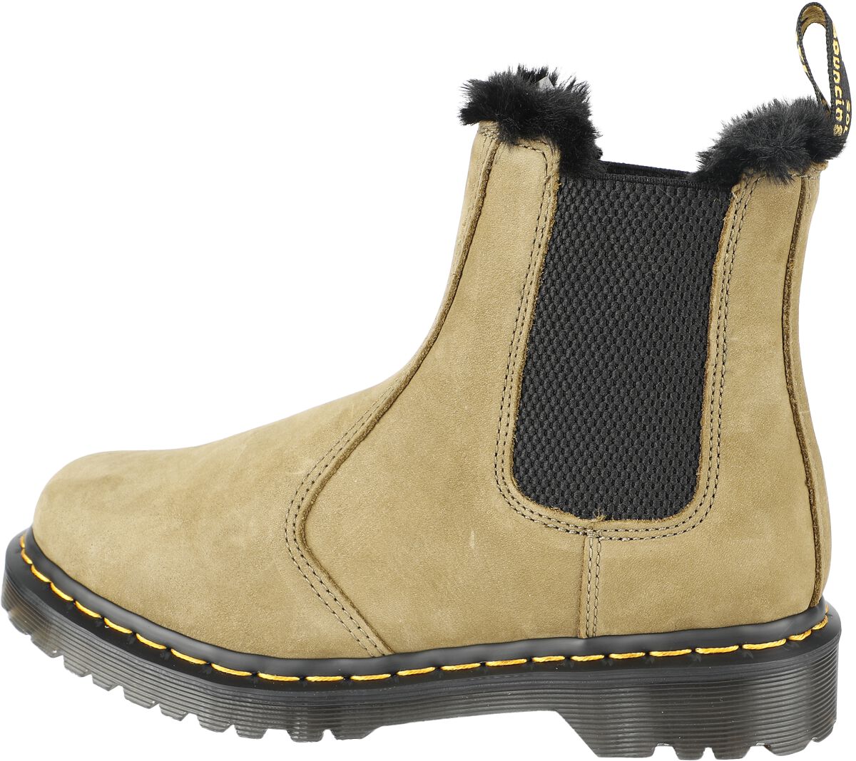 2976 Leonore - Dms Olive Buffbuck | Dr. Martens Bottes
