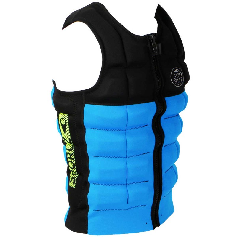 Impact Vest Sooruz Wakevest Zip 1/1 Vamp+ 2017, Blue - The Corner Shop