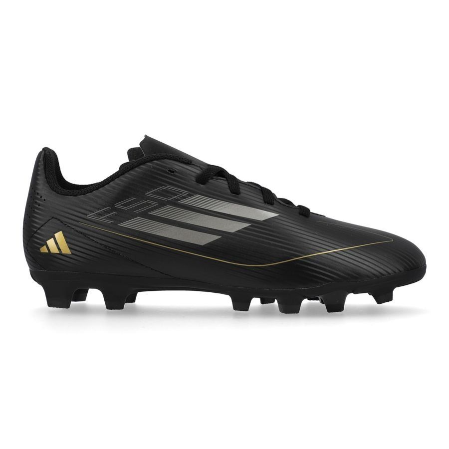 adidas F50 Club FxG Dark Spark - Noir/Argenté/Doré Enfant