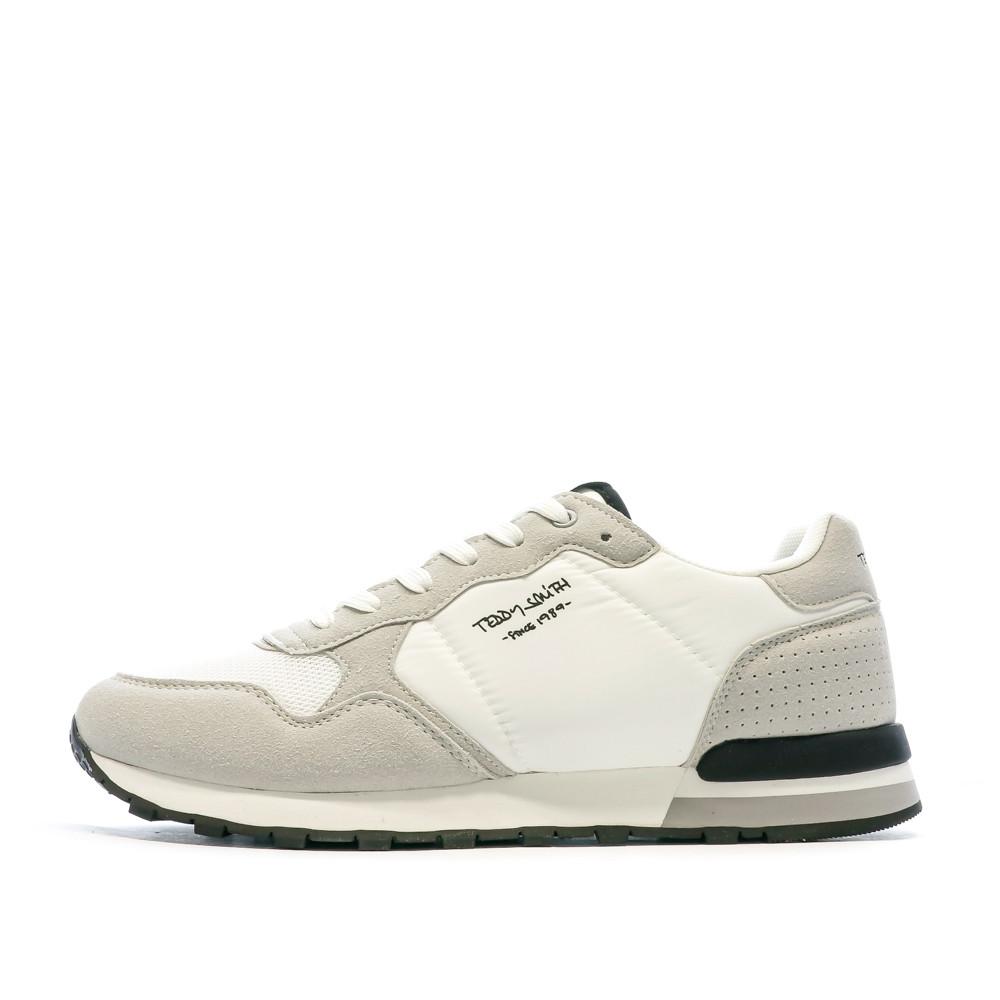 Teddy Smith Baskets Blanche/Grise Homme Teddy Smith 78385