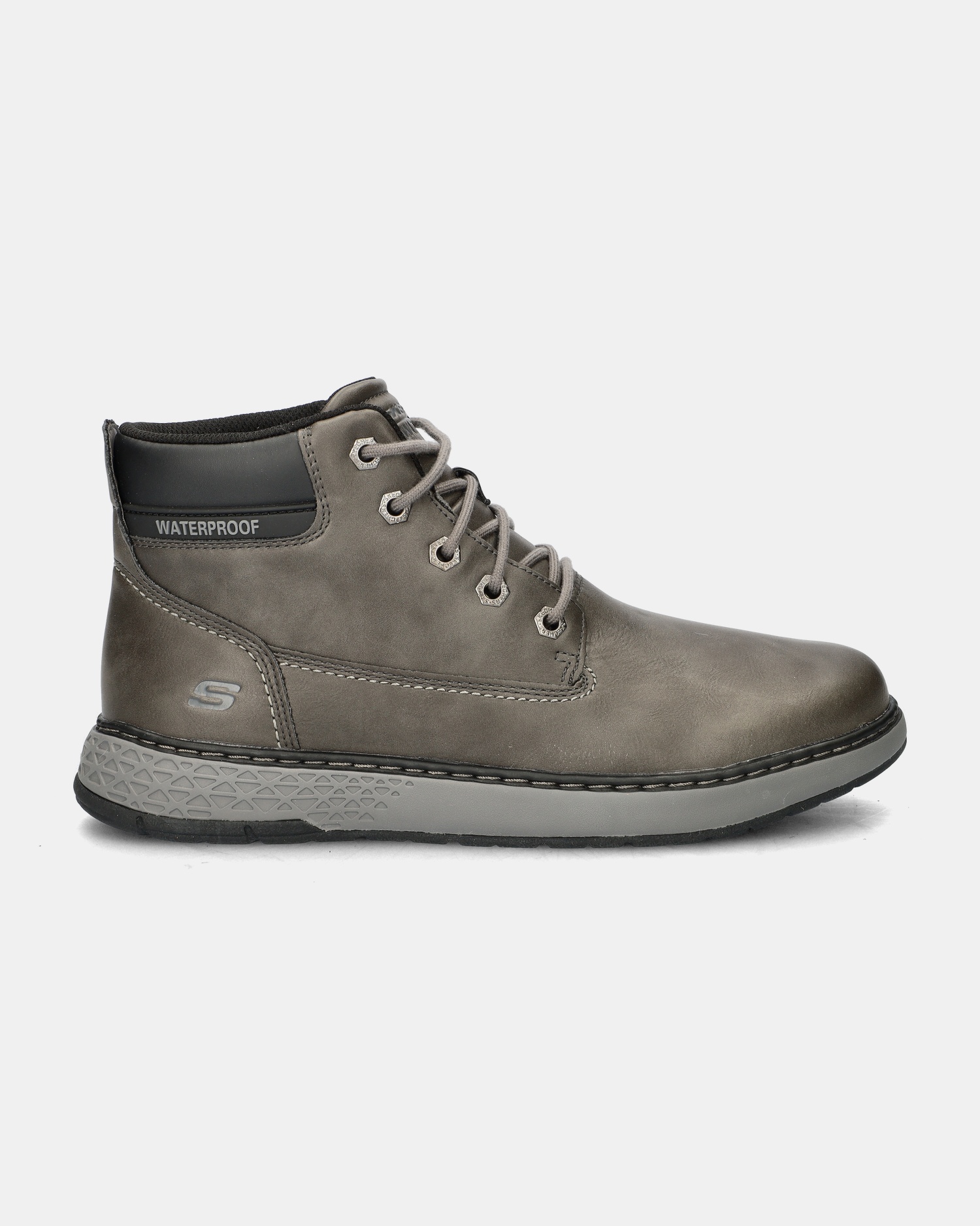 Skechers Garlan Veterboots  - grijs