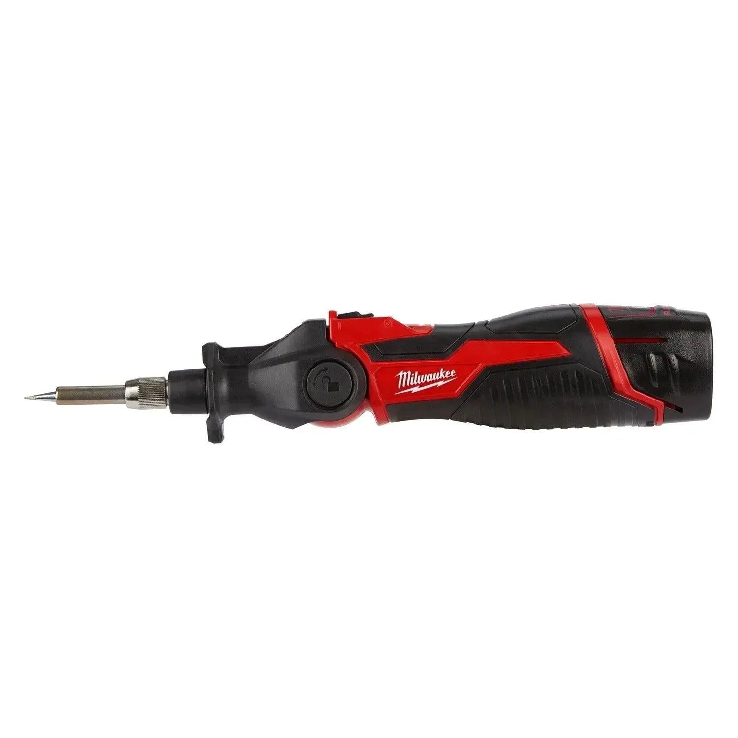 Milwaukee M12 SI-201C Accu Subcompacte Soldeerbout 12V 2.0Ah Li-Ion M12™ in koffer - 4933459761