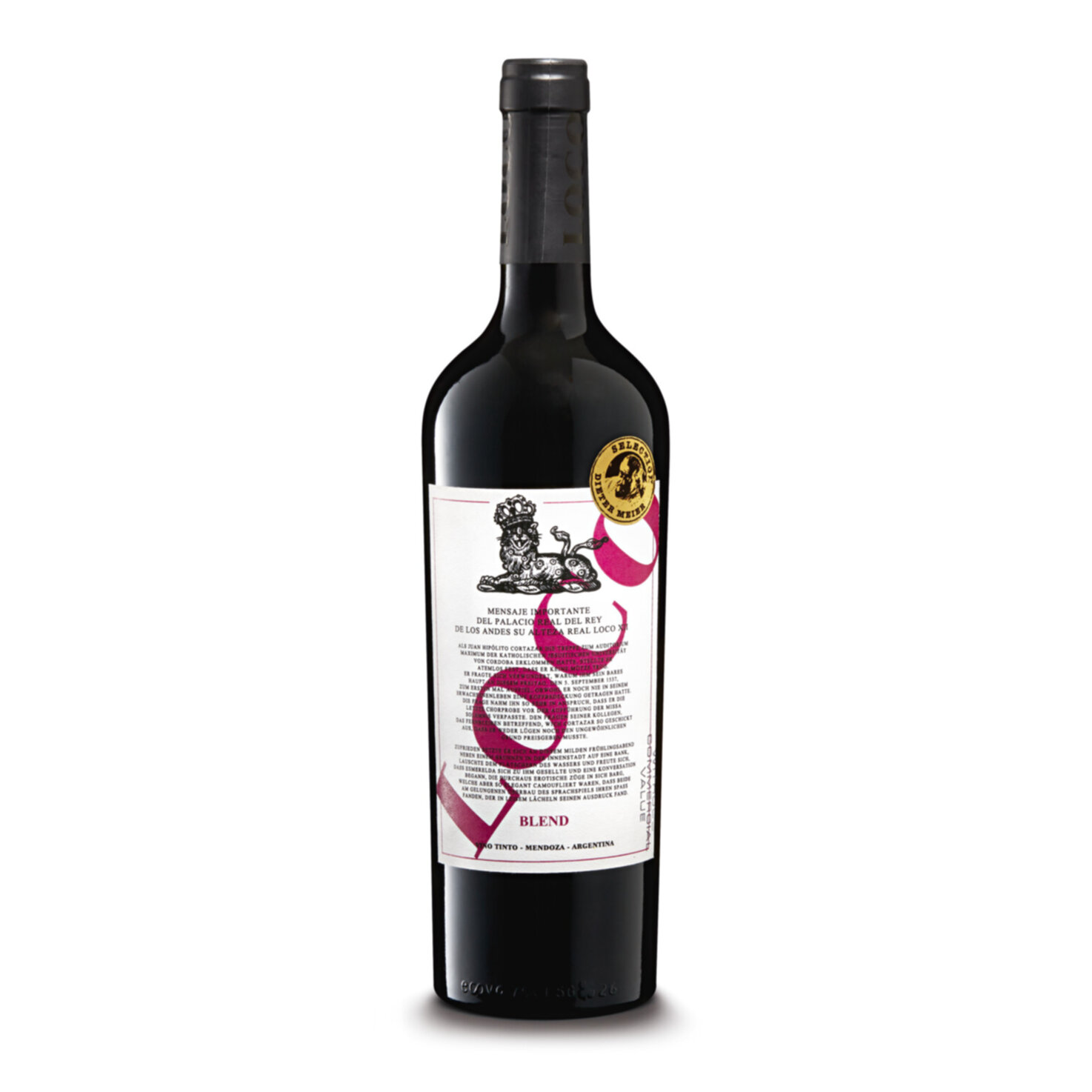 Red Blend Mendoza Argentina Loco Selection Dieter Meier -75cl