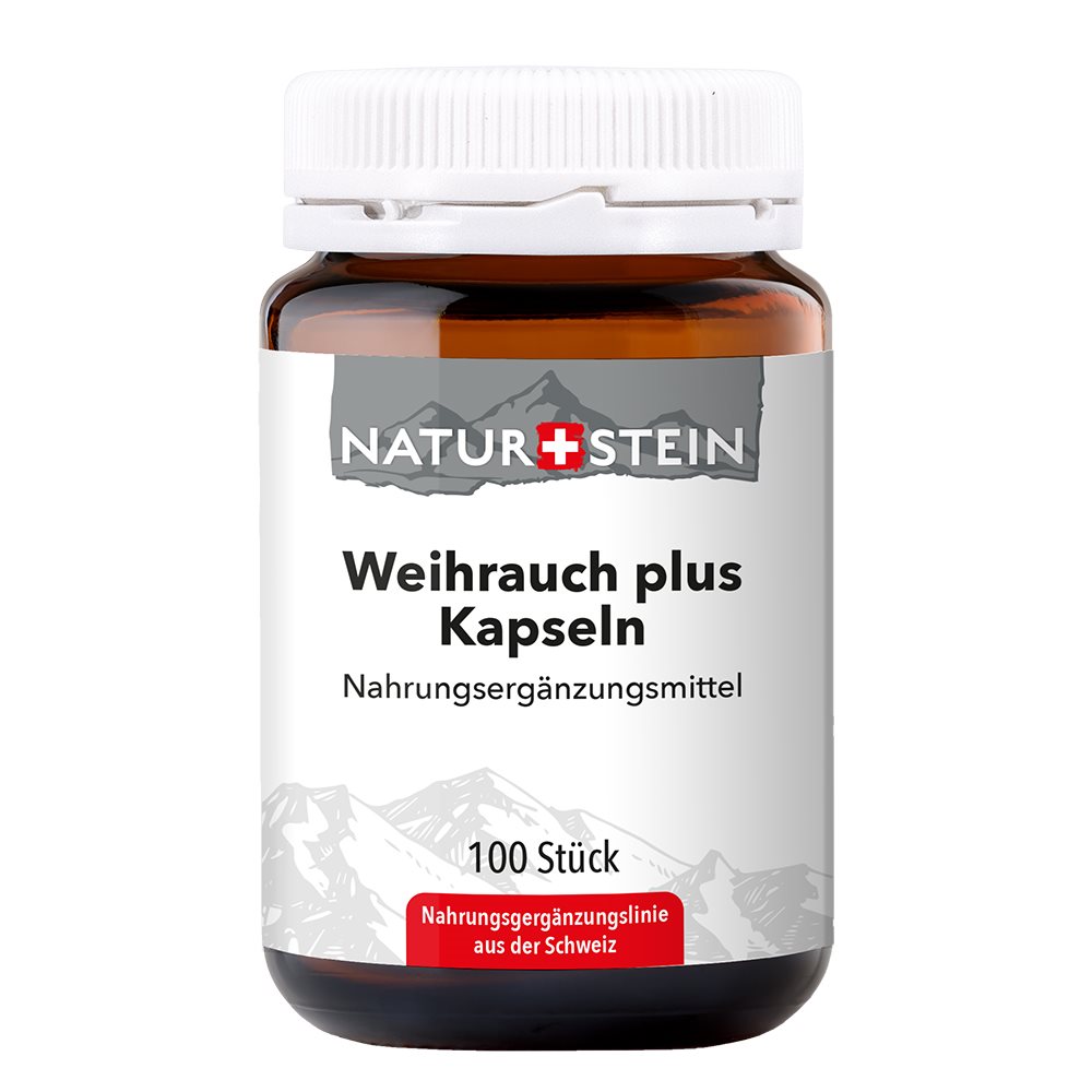 NATURSTEIN Weihrauch plus Kaps Glas 100 Stk