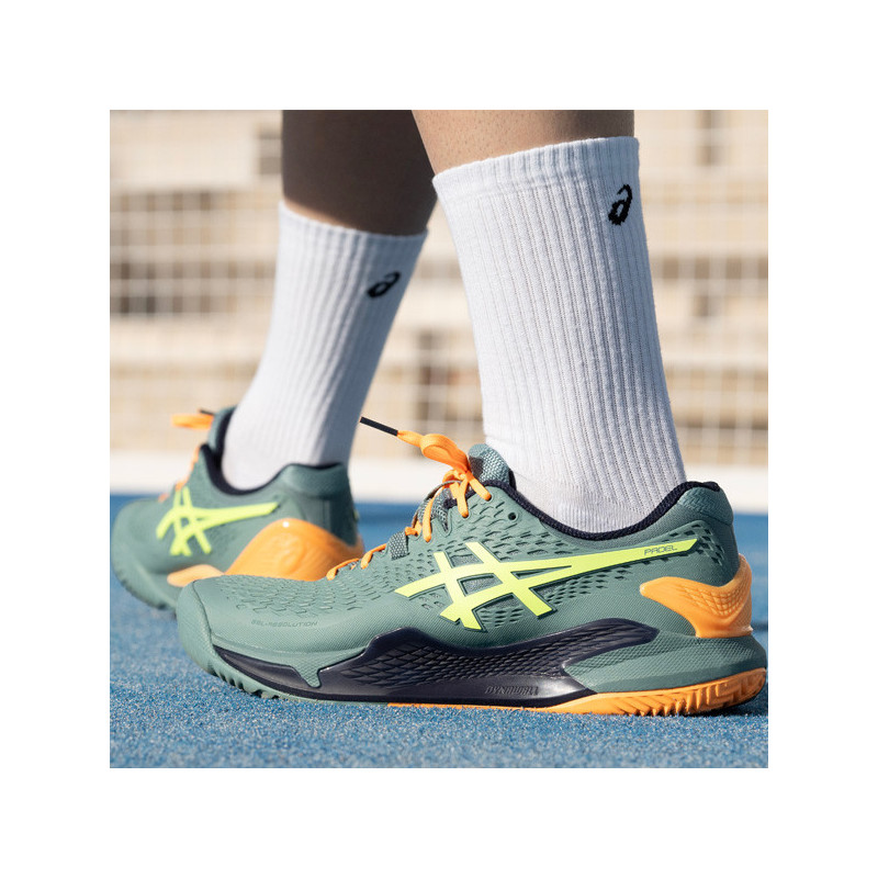 Asics Gel Resolution 9 Padel kaki