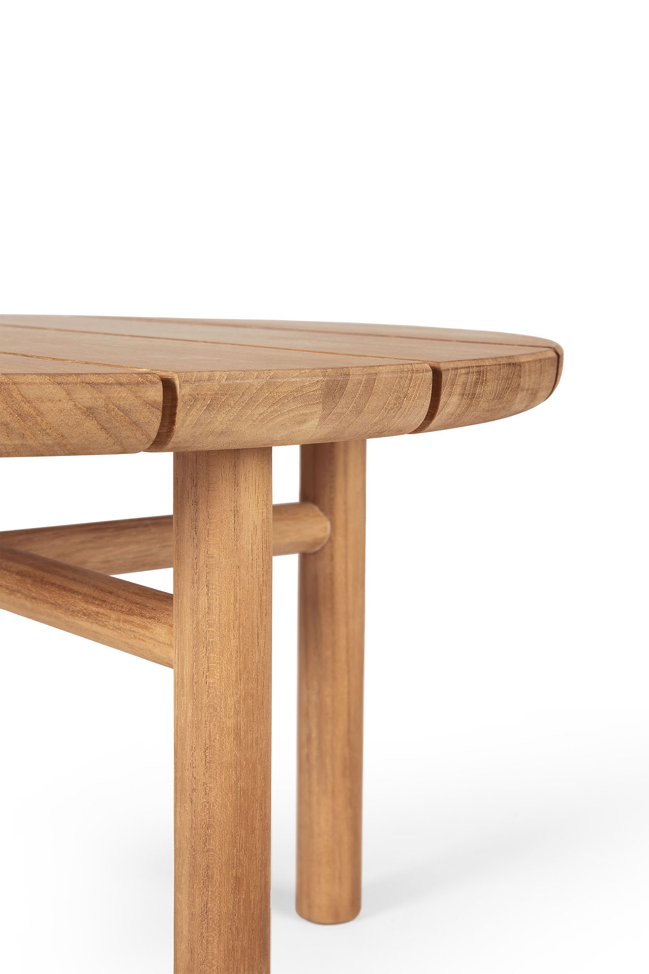 Teak Quatro koffietafel - 95cm