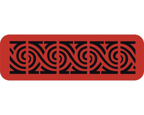 Decoratieve sjabloonrand antieke stijl 44 x 14 cm