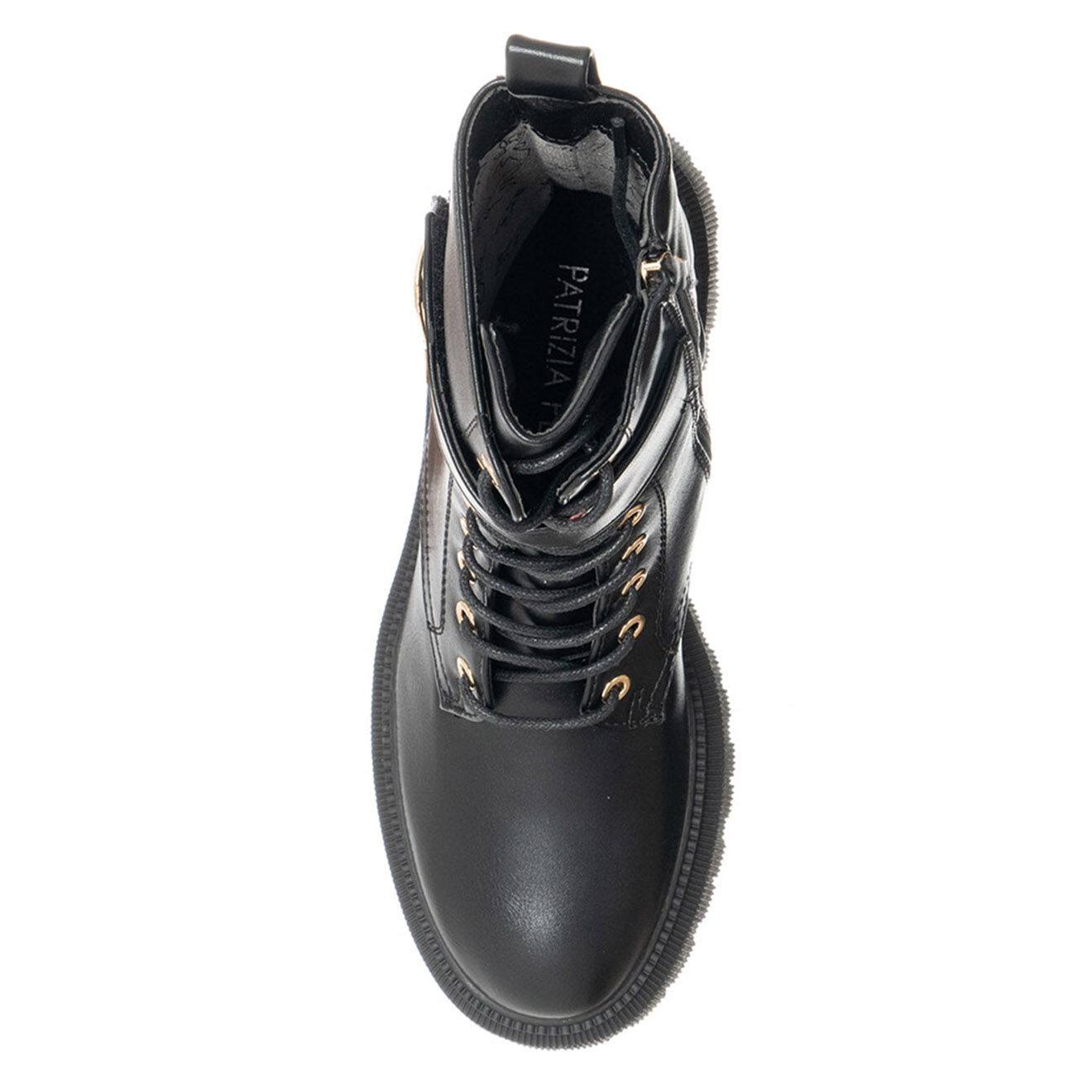 Patrizia Pepe Boots en Cuir Evia noires - Talon 5 cm