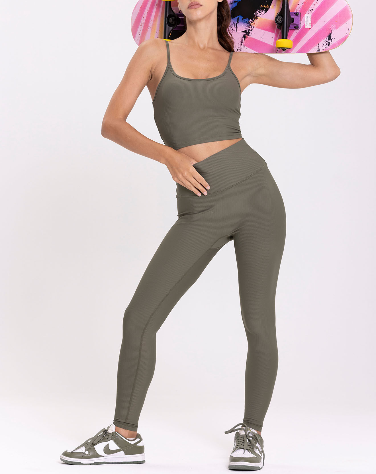 Onamaste Legging Lotus vert