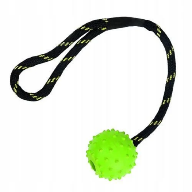 Balle flottante avec corde pour chien