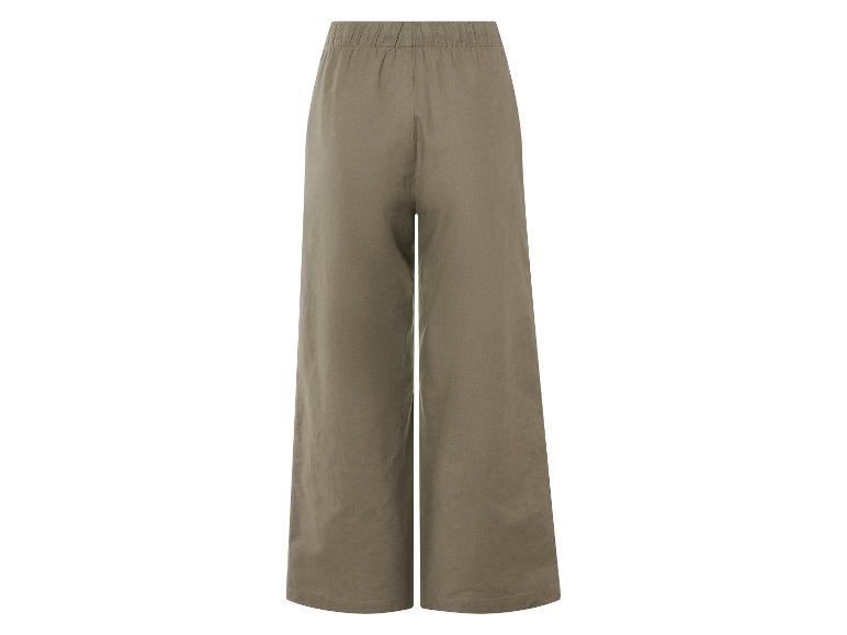 Linnen dames broek - Plus size