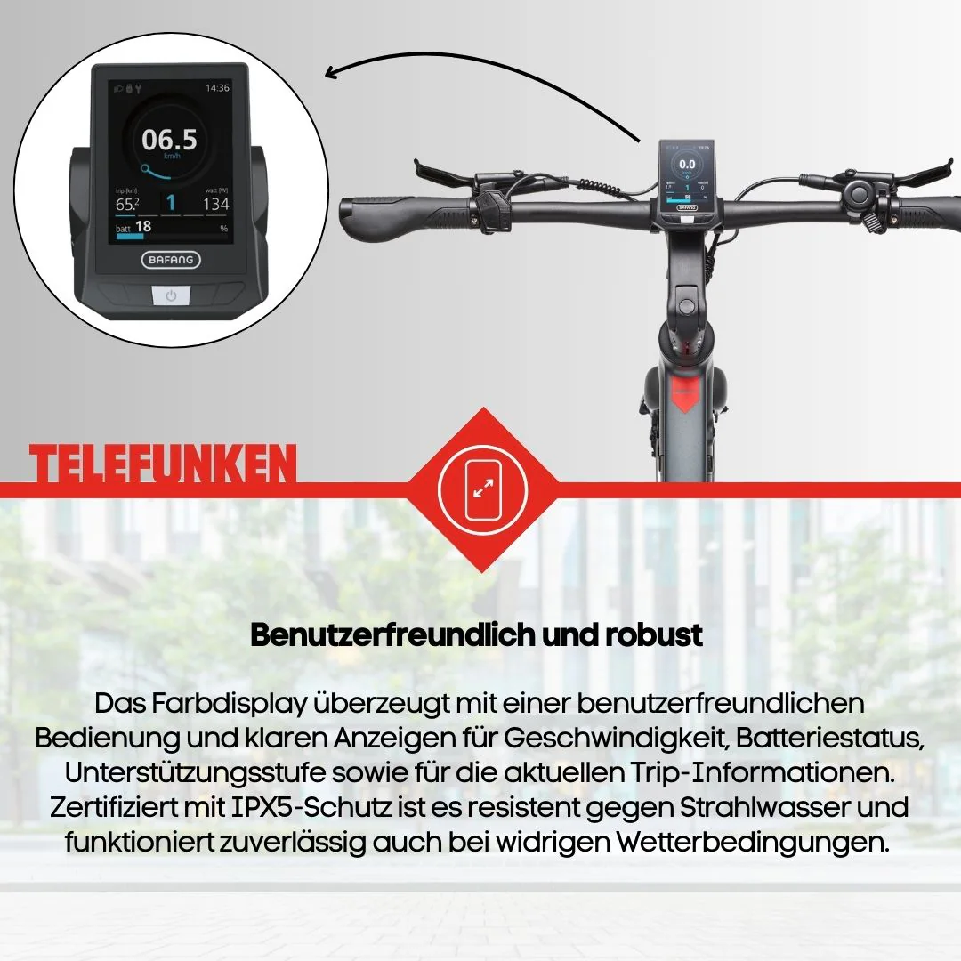 TELEFUNKEN UH220 E-Urban-Bike 28