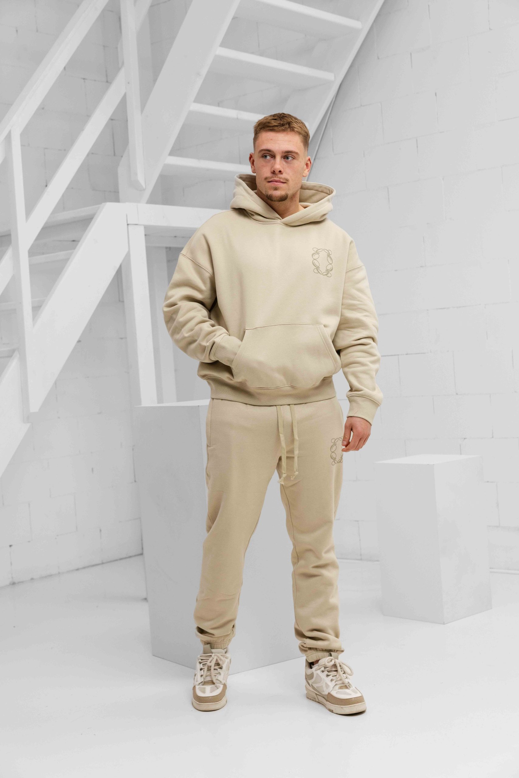Cou7ure Essentials Classic Trainingspak Heren Beige