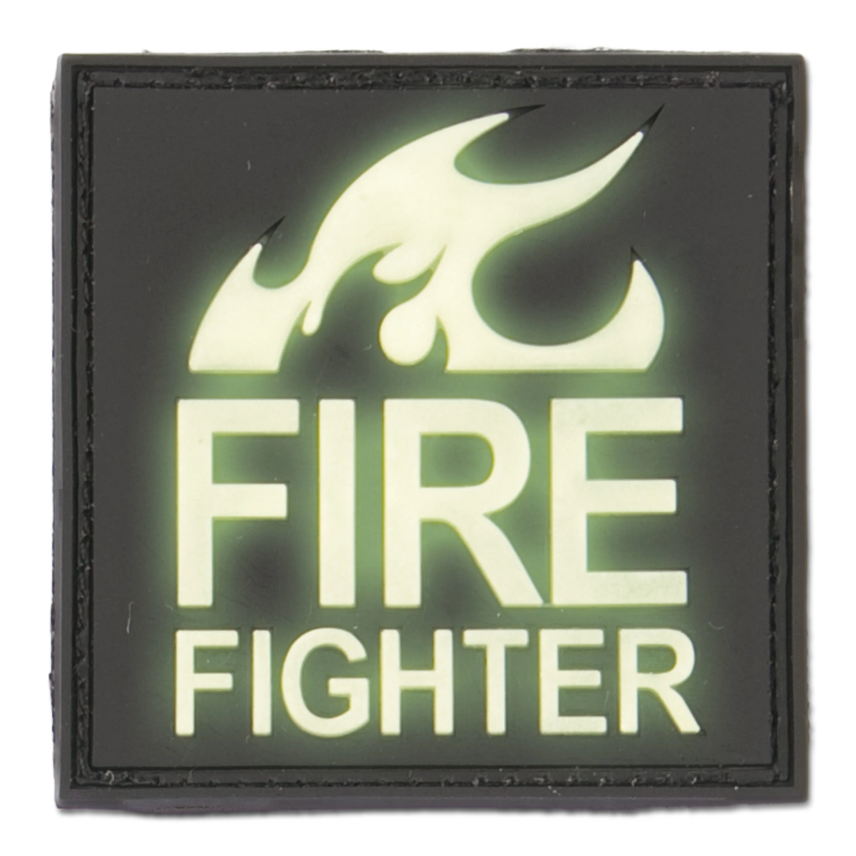 Jackets To Go -  3D-Patch FIREFIGHTER nachleuchtend
