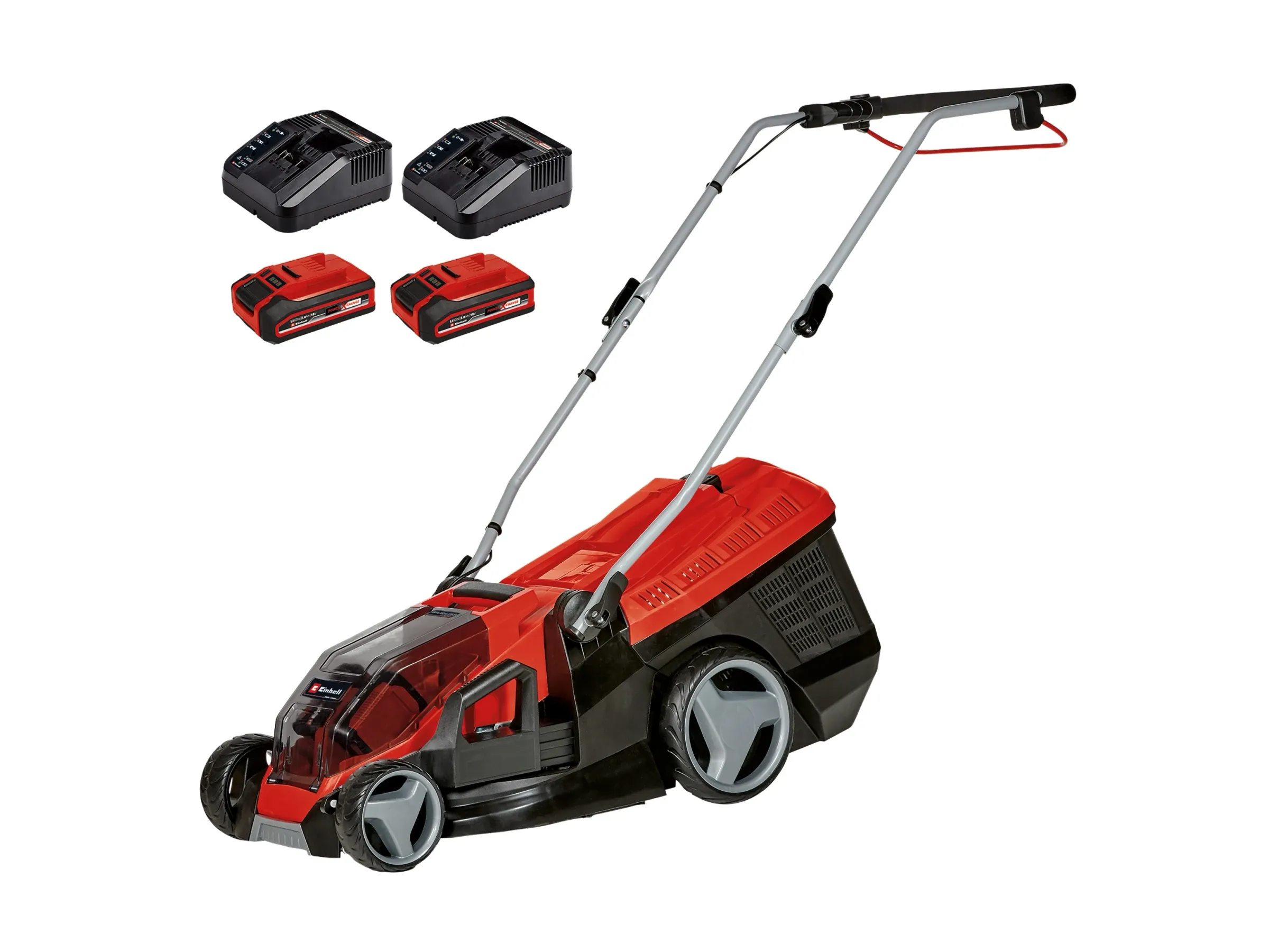 Einhell Power X-Change Akku-Rasenmäher GE-CM 36/350 Li M Kit