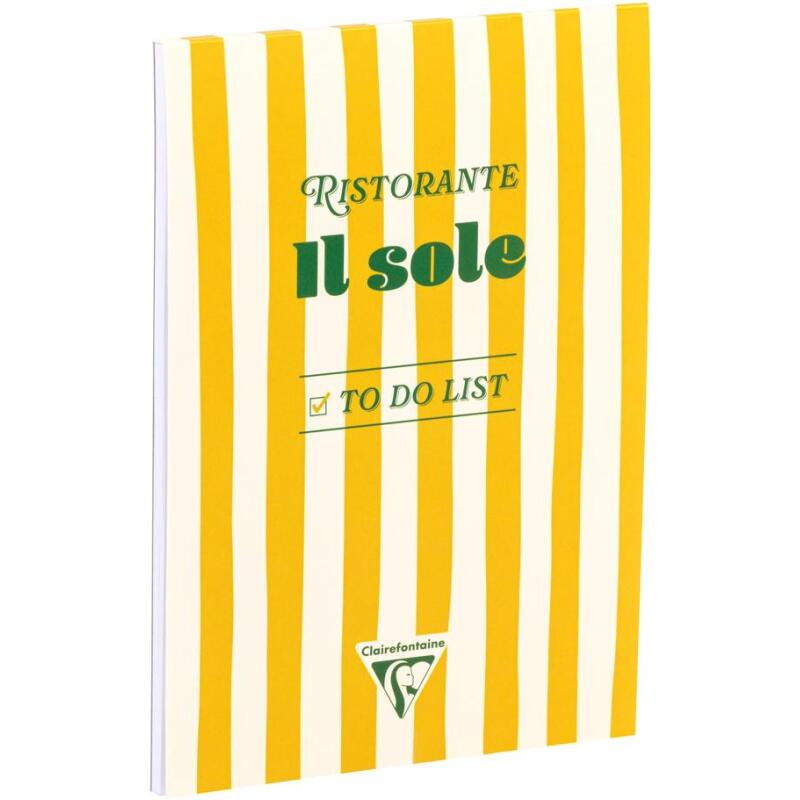 Dolce Amore, Bloc A5 14,8 x 21 cm to do list, 52 feuilles imprimées