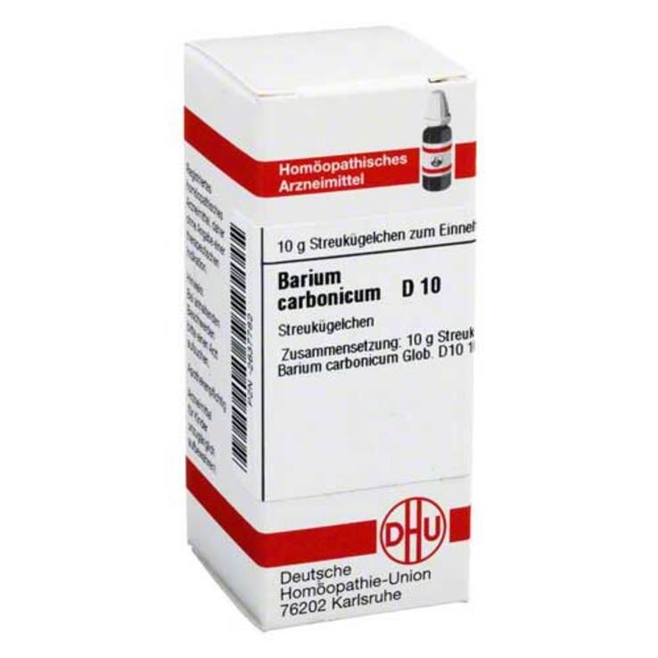 DHU Barium carbonicum D 10 Globuli, 10 g