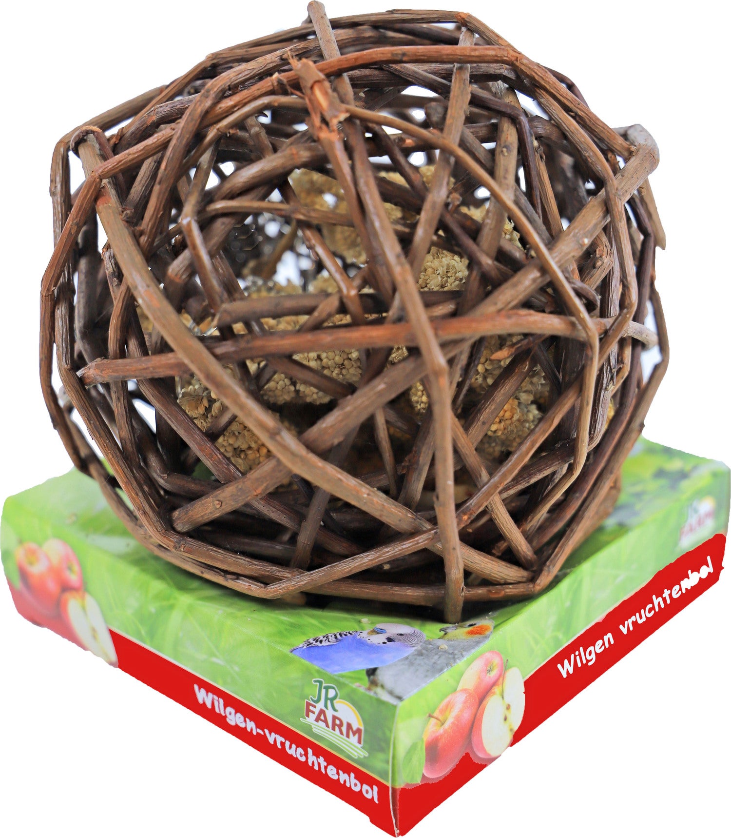 JR Farm Parkiet Wilgen Vruchtenbol 135 g