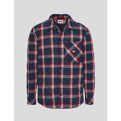 Tommy Jeans - CAMISAPADDED CHECK OVERSHIRTDW5 MULTI Multicolor