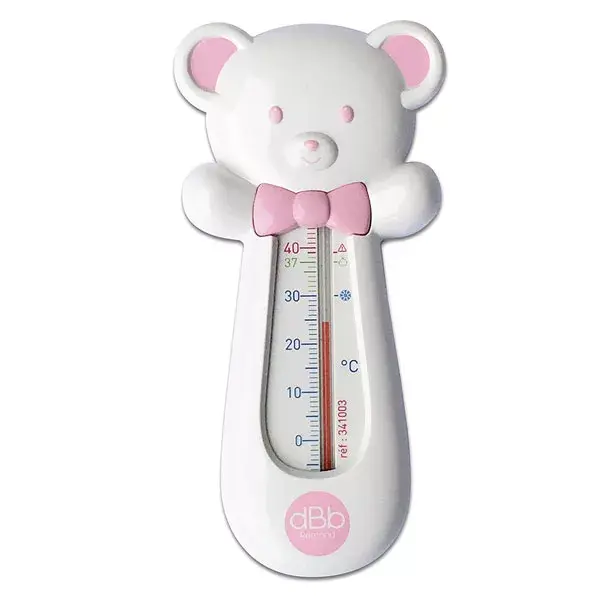 Termômetro de Banho Urso Rosa dBb Remond